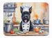 Scottish Terrier The Chef Memory Foam Kitchen Mat Machine Washable Anti-Fatigue Mat Cushion Comfort Bath Mat Or Kitchen Rug_maomaolike.com