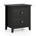 Modern Nightstand With 2 Drawers For Small Spaces For Bedroom, Living Room Or Office_maomaolike.com