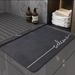 Non-slip Quick-drying Carpet Diatom Mud Foot Mat Toilet Toilet Door Toilet Bathroom Mat_maomaolike.com
