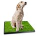 25"×20" Dog Toilet Indoor Puppy Training Pad, Dog Potty Pet Training Grass Mat, Removable Waste Tray For Easier Clean Up, Artificial Turf_maomaolike.com