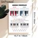 Piano Chords Formulas Painting Poster, Color-coded Educational Piano Guide Poster, Practical Reference To Master Chord Basics Ideal For Music Room_maomaolike.com