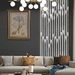 Brown Adhesive Tape Striped 3D Living New Model✠Imitation Grid PVC Bedroom Background Self Dining Room Wall E18_maomaolike.com