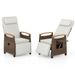 Patio Wicker Recliner Chair With Adjustable Backrest And Footrest_maomaolike.com