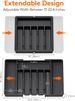 Silverware Drawer Organizer, Expandable Utensil Tray for Kitchen, BPA Free Flatware and Cutlery Holder, Adjustable Plastic Storage for Spoons Forks Kn_maomaolike.com