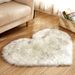 Heart Rug, Gift For Mother's Day, Heart Shaped Rug, Fluffy Rugs, Shag Mats For Bedroom Living Room, Love Coquette Room Decor_maomaolike.com