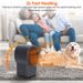 1Pc 400W Portable Electric Space Heater Mini Desktop Fan Heater Personal Small Space Heater For Home Office_maomaolike.com