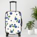 Blueberry Luggage, 20/24/28 Inch Luggage, Carry-On, Custom Luggage, Luggage Set, Suitcase, Travel, Vacation, Cabin Suitcase, Custom Suitcase, Personalized Luggage_maomaolike.com
