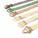 HOT Adjustable Buckle Waist Women Elastic Plastic Weave Braided Belt Wholesale_maomaolike.com