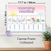 Morning Routine Painting Poster, Pastel Cartoon Style Morning Tasks Checklist Poster, Assists In Building Consistent Morning Habits, Ideal For Home_maomaolike.com