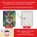 Alaskan Klee Kai King Of Mardi Gras Porcelain Ornament Christmas Tree Hanging Decorations For Home Christmas Holiday, Rectangle, Gift, Multicolor_maomaolike.com
