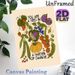 Inspirational Garden-themed Painting Poster, Whimsical Hand-drawn Veggies & Fruits Poster, Warm Motivational Quote Decor Ideal For Kitchen, Dining_maomaolike.com