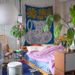 Japanese Korean Home Blogger Tapestry Ins Blue Series Art Decorative Blanket Designer Bird Vase_maomaolike.com
