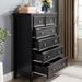 Modern 6 Drawers Dresser 6 Drawers Cabinet,Chest Of Drawers Closet Organizers And Storage Clothes Storage Drawers Cabinet For Living Room, Farmhouse Dresser Organizer White_maomaolike.com