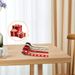 Christmas Decor Essentials - 2.5cmX3m Mixed Ribbon Rolls_maomaolike.com