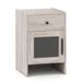 Nightstand With Drawer And Cabinet_maomaolike.com