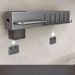 Thickened Knife Holder Wall Mounted Non Perforated Kitchen Multifunctional Rack, Integrated Storage Rack For Cutting_maomaolike.com