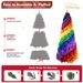 7.5ft PVC Rainbow Spiral TreeEJ_maomaolike.com