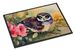 Spectacled Owl Doormat Front Door Mat Indoor Outdoor Rugs For Entryway, Non Slip Washable Low Pile, 24H X 36W_maomaolike.com