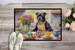 Decorating Easter Staffordshire Bull Terrier Doormat Front Door Mat Indoor Outdoor Rugs For Entryway, Non Slip Washable Low Pile, 24H X 36W_maomaolike.com