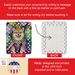 Shiba Inu King Of Mardi Gras Porcelain Ornament Christmas Tree Hanging Decorations For Home Christmas Holiday, Rectangle, Gift, Multicolor_maomaolike.com