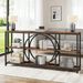 Console Table, Narrow Sofa Table With 3 Tier Storage Shelves_maomaolike.com