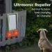 Solar Electronic Ultrasonic Bird Repeller IP66 Waterproof Pigeon Deterrent Strong LED Flashing Pest Controller For_maomaolike.com