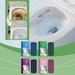 Jakehoe Toilet Cleaning Stick (Peach Flavor) Toilet Toilet Cleaning Urine Stains Odor Dirt Household Fragrance Cleaning Stick_maomaolike.com