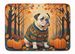 White English Bulldog Fall Memory Foam Kitchen Mat Machine Washable Anti-Fatigue Mat Cushion Comfort Bath Mat Or Kitchen Rug_maomaolike.com