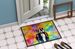 Hippie Animal Skunk Doormat Front Door Mat Indoor Outdoor Rugs For Entryway, Non Slip Washable Low Pile, 24H X 36W_maomaolike.com