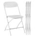 Folding Chair, Indoor Outdoor Portable, Stackable For Events, Offices, Weddings, Picnics And Restaurants_maomaolike.com