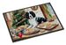 English Springer Spaniel Christmas Cookies Doormat Front Door Mat Indoor Outdoor Rugs For Entryway, Non Slip Washable Low Pile, 24H X 36W_maomaolike.com