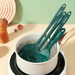 Sumeiguan Silicone Household Cooking Soup Colander Non-stick Pan Special Full Set Spoon Spatula High Temperature_maomaolike.com