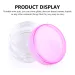 100pcs 3g/5g Round Mini Empty Plastic Cosmetic Makeup Jar Pots Transparent Sample Bottles Eyeshadow Cream Lip Balm Container_maomaolike.com