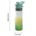 1-4PCS Large Capacity Spray Water Bottle With Straw Gradient Frosted Portable Outdoor Sports Travel Mist Sprayer_maomaolike.com