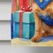 Welsh Terrier Christmas Reindeer House Flag Large Porch Sleeve Pole Decorative Outside Yard Banner Artwork Wall Hanging, Polyester, House Size, Multicolor_maomaolike.com