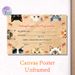 Cat Adoption Certificate Painting Poster, Warm Watercolor Cute Cats Poster, Thoughtful Keepsake For Pet Adoption, Ideal For Pet Rescue Facilities And_maomaolike.com