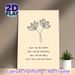 Lotus & Positive Affirmation Painting Poster, Minimalist Line Art Poster, Soothing Uplifting Message Ideal For Bedroom, Living Room, Meditation Area_maomaolike.com