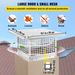 VEVOR Chimney Cap, 13" X 13" Flue Caps, 304 Stainless Steel Fireplace Chimney Cover, Adjustable Metal Spark Arrestor With Bolts Screws, Mesh Chimney Flue Cover For Outside Existing Clay Flue Tile_maomaolike.com