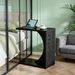 C-Shaped End Table, Sofa Side Table Couch Table_maomaolike.com