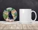 Schipperke Spring Path Large Sandstone Coasters Pack Of 4 Absorbent Round Coasters Decor Gifts For Men Or Women, 4 In, Multicolor_maomaolike.com