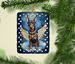 Doberman Pinscher My Angel Porcelain Ornament Christmas Tree Hanging Decorations For Home Christmas Holiday, Rectangle, Gift, Multicolor_maomaolike.com