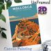 Mallorca Faro De Formentor Travel Painting Poster, Vintage Flat-style Coastal Lighthouse & Winding Road With Cyclist Poster, Charming Travel-themed_maomaolike.com