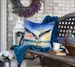 Gull Flying Low Throw Pillow Machine Washable, Indoor Outdoor Decorative Pillow For Couch, Bed Or Patio, 18Hx18W_maomaolike.com