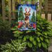 Border Terrier Christmas Reindeer Garden Flag Mailbox Flag Decorative Yard Flag Banner Outside Patio Artwork Yard Flower Beds, Garden Size, Multicolor_maomaolike.com