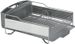 KitchenAid Large Capacity Full Size Rust Resistant Dish Rack With Angled Drain Board And Removable Flatware Caddy, Light Grey_maomaolike.com