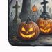 Papillon Spooky Halloween Memory Foam Kitchen Mat Machine Washable Anti-Fatigue Mat Cushion Comfort Bath Mat Or Kitchen Rug_maomaolike.com