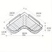 1pc Wall Mounted Bathroom Shelf, Shower Caddy Rack, No Punching Triangle Storage Rack For Bathroom Kitchen, Bathroom Accessories_maomaolike.com