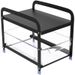 Family Organizer 2 Tier Pull Storage Shelf Metal Cabinet With Slide Out Drawers Rustproof Under Counter Space Saver For_maomaolike.com