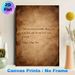Edgar Allan Poe Quote Painting Poster, Vintage Aged Parchment-style Poster, Meaningful Love Quote Wall Art For Bedroom, Study Space_maomaolike.com