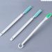 Kitchen small cleaning brush kettle water Cup gap brush long handle plastic sink no dead angle cleaning tools three-piece set_maomaolike.com
